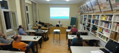 Lehrsaal des LV1 beim CW KickOff (c) OE1IAH